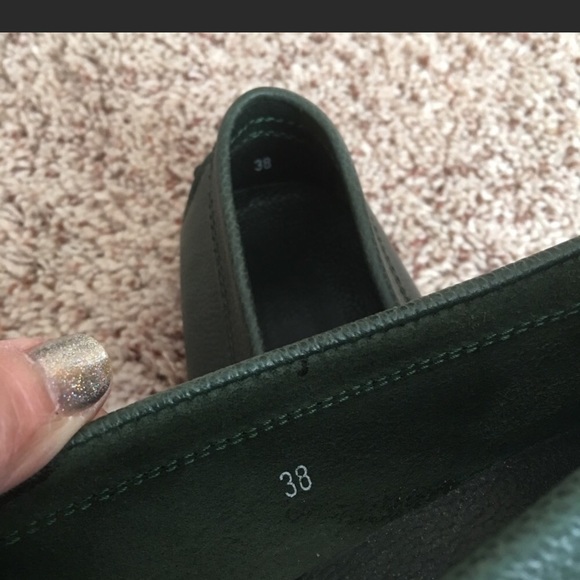 SOLD - Green TOD’s Loafers - Picture 4 of 8